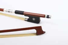 4/4 Violin Bow Brazilwood stick violin bows Natural Horsehair Ebony Frog