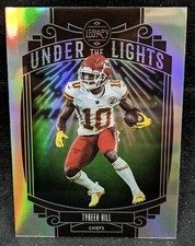 2021 Panini Legacy Football #UL-TH Tyreek Hill Under The Lights Silver Holo Mint
