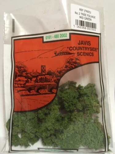Javis  JTREE2 No:2 Tree Foliage Mid Green