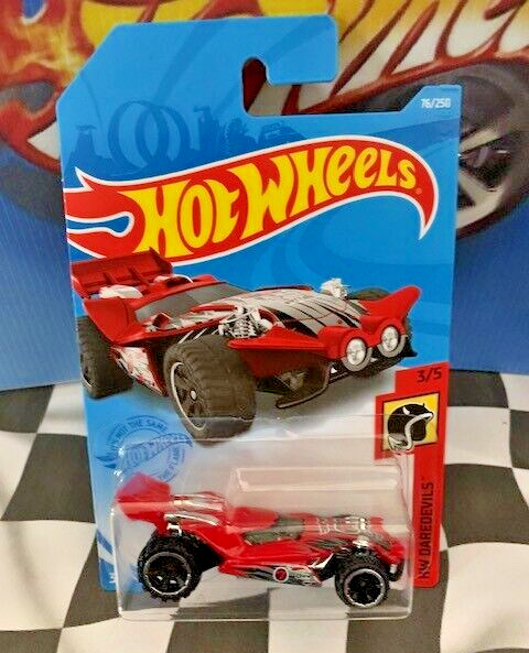 Hot Wheels 2021 HW Daredevils 3/5 076 Blade Raider Red OR6SP