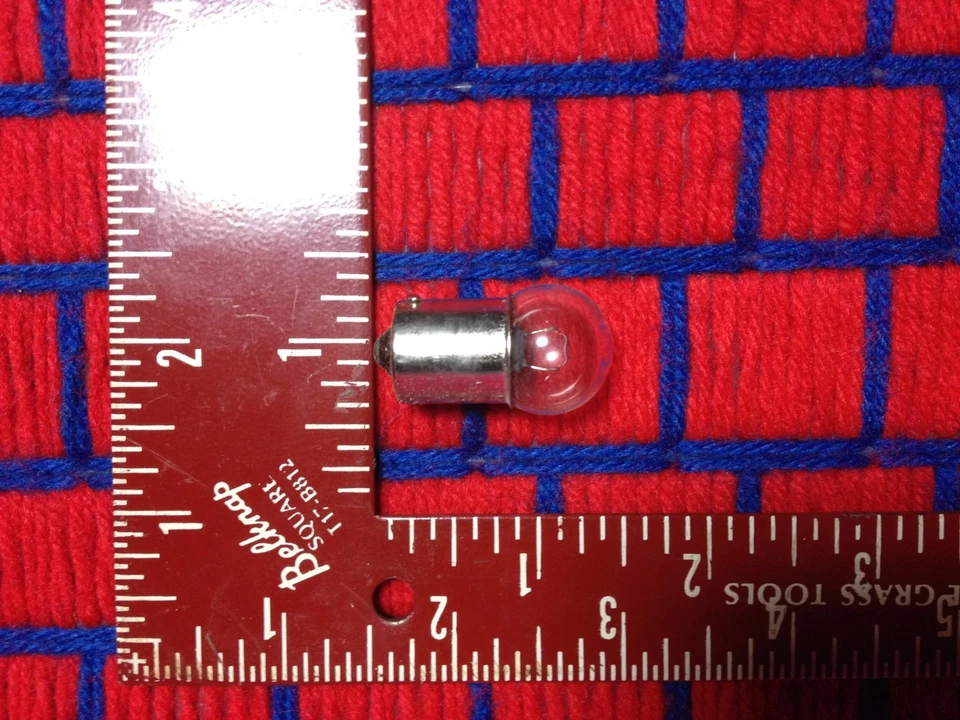 10 new 12V miniature 1155 LIGHT BULB 4CP microscope lamp BA15s bayonet base - Image 2 of 2