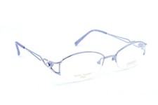 New Authentic SEIKO T0275 388 Japan Purple Titanium Half Rim Eyeglasses Frames