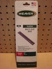 Weaver 1 Piece Multi Slot Base for Savage Axis (pre 2021) 6-48  Mount 48347 NEW