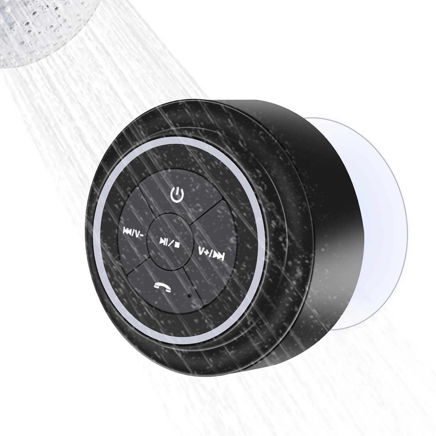 Shower Speaker Bluetooth Waterproof Portable Wireless Waterproof Speaker for Poo-image
