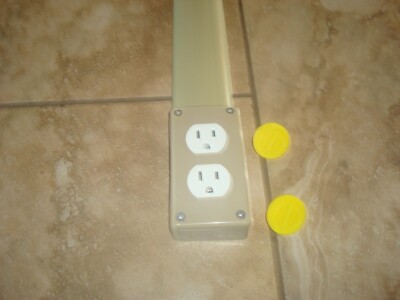 Low-Profile Lay-Flat Electrical Power Extension Cord Covers ELECTRIDUCT PE-15