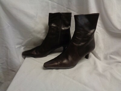 Jaime Mascaro Brown Ankle Boots Size 39 UK Size 8 USA | eBay