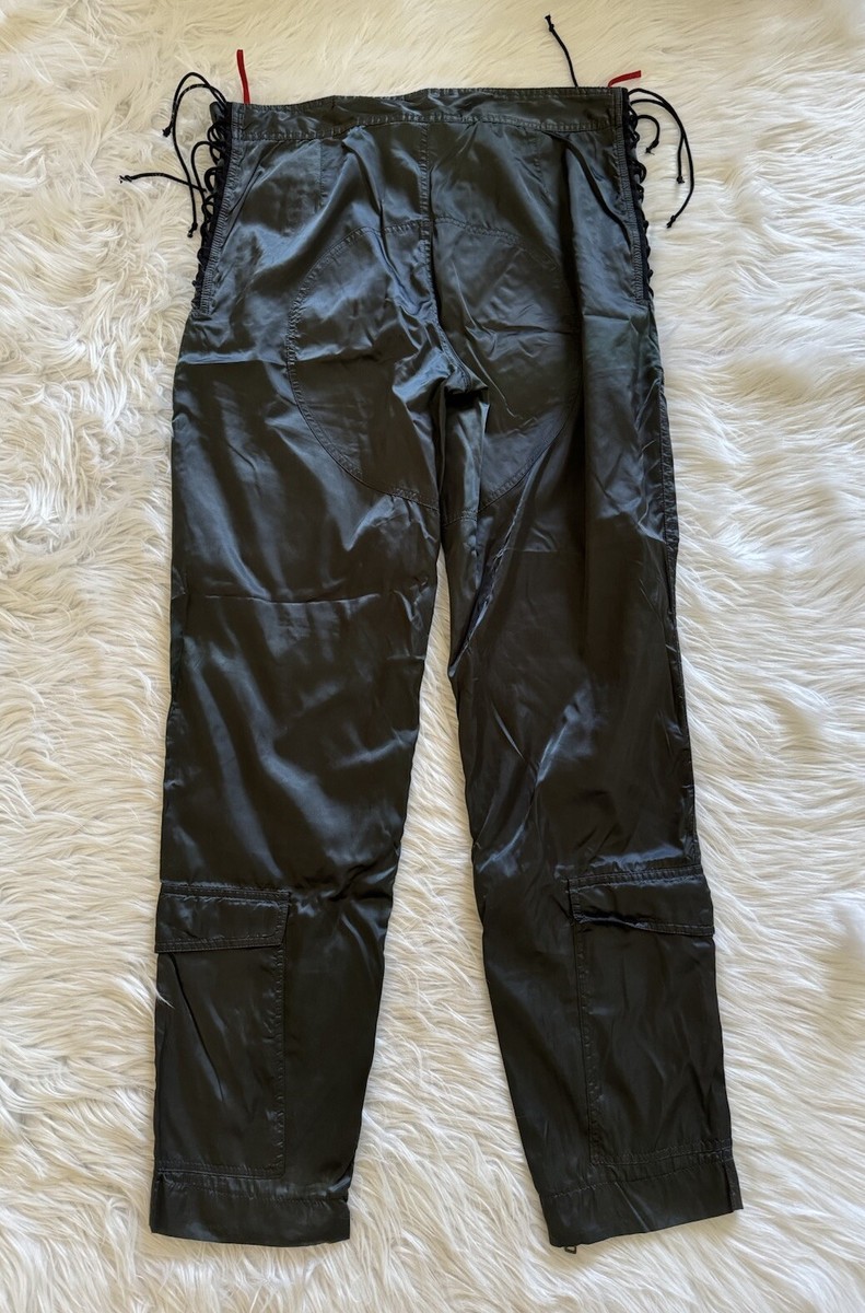 Prada Sport Astro Aviator Nylon Bondage Strap Cargo Pants Prada Sport Astro Aviator Nylon Bondage Strap Cargo Pants