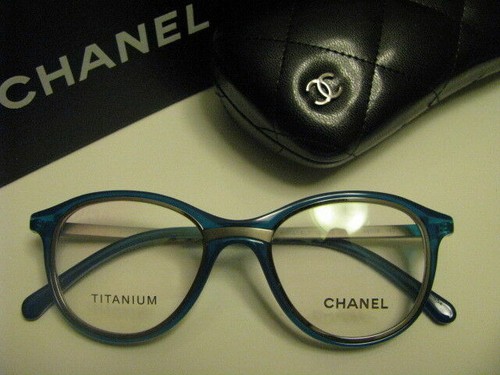 Chanel Eyeglasses Frames 2197-ST c.333SB Antique Gold Round 