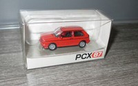 Pcx Brekina 870087 Vw Rallye Golf , Rot __ H1431
