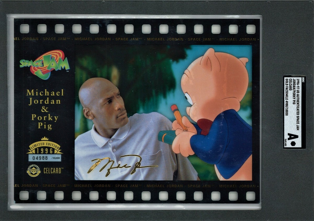 1996 Upper Deck Space Jam Michael Jordan Cell Celcard 1996 Upper Deck Space Jam Michael Jordan Cell Celcard