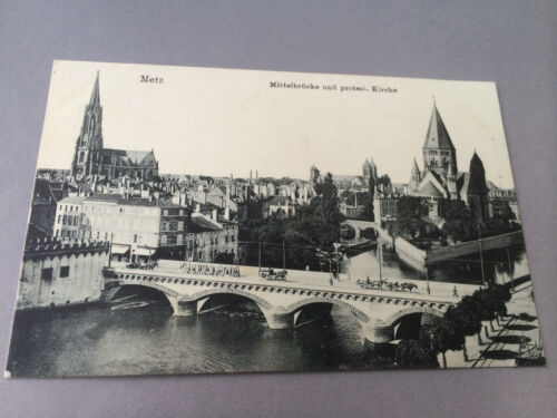 Carte postale Metz Lorraine pont central (S257) - Photo 1/2