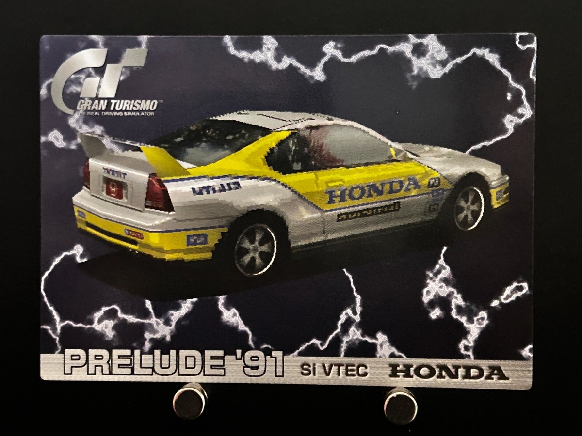 PRELUDE 91 SI VTEC HONDA Gran Turismo Hint Card Japanese