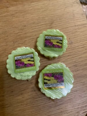 3 x Pineapple Cilantro Yankee Candle Tarts Wax Melt