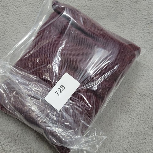 Untuckit Shirt Mens Large Jam Purple Schrock Henley Long Sleeve Cotton Modal - Picture 10 of 10