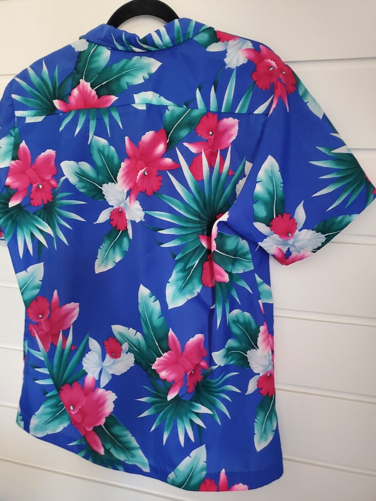 Vintage 70’s Kai Nani Hawaiian Shirt Mens M Tropi… - image 11