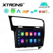 Autoradio Android 11 Golf 7 10 Pollici Stereo Auto Navi GPS WIFI Comandi Volante - Miniatura 3