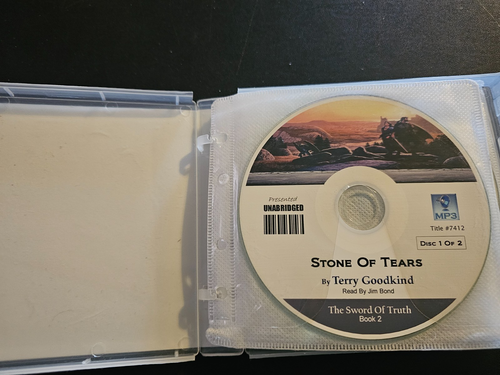 The SWORD OF TRUTH Series Terry Goodkind MP3 Audiobook 5 DVD Set Collection - Picture 7 of 9