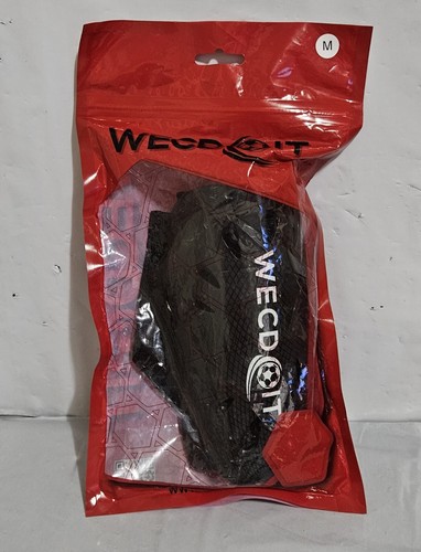 WECDOIT Black Shin Guard Size Medium New
