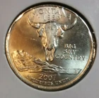 2007 Montana D State Quarter - BU - Uncirculated