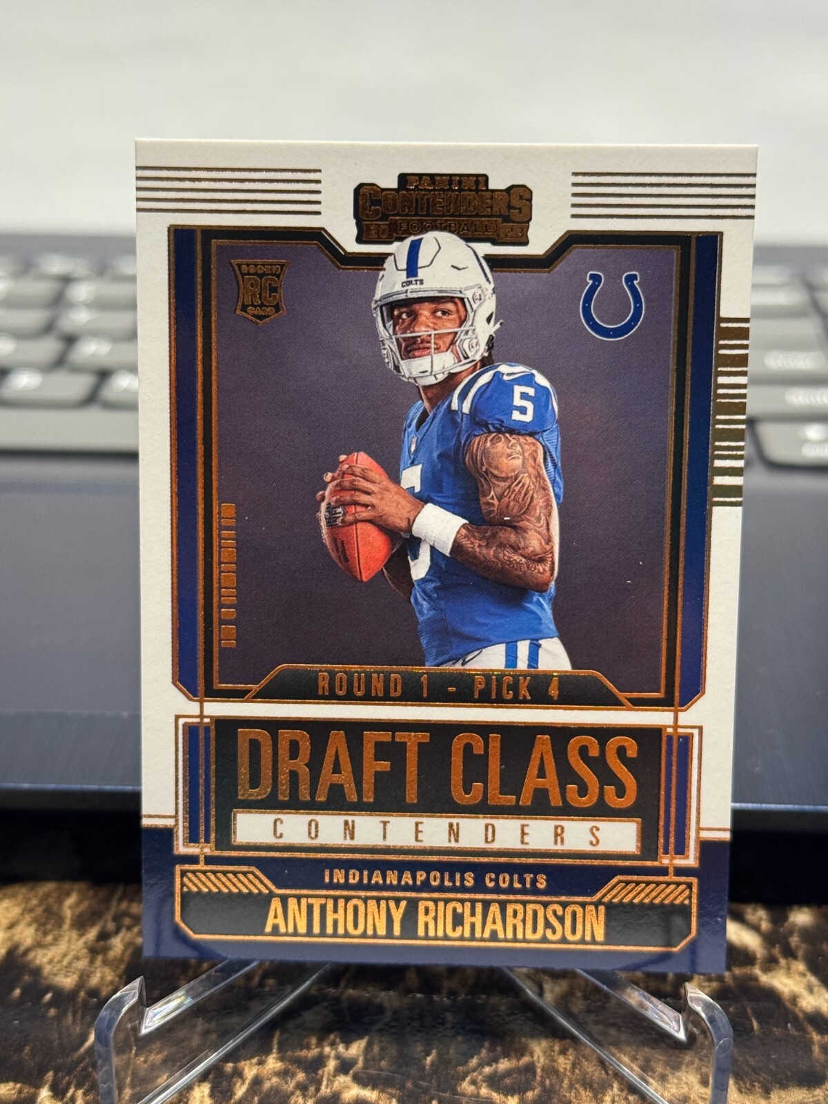 Anthony Richardson 2023 Panini Contenders Draft Class Bronze Rookie RC #1 COLTS