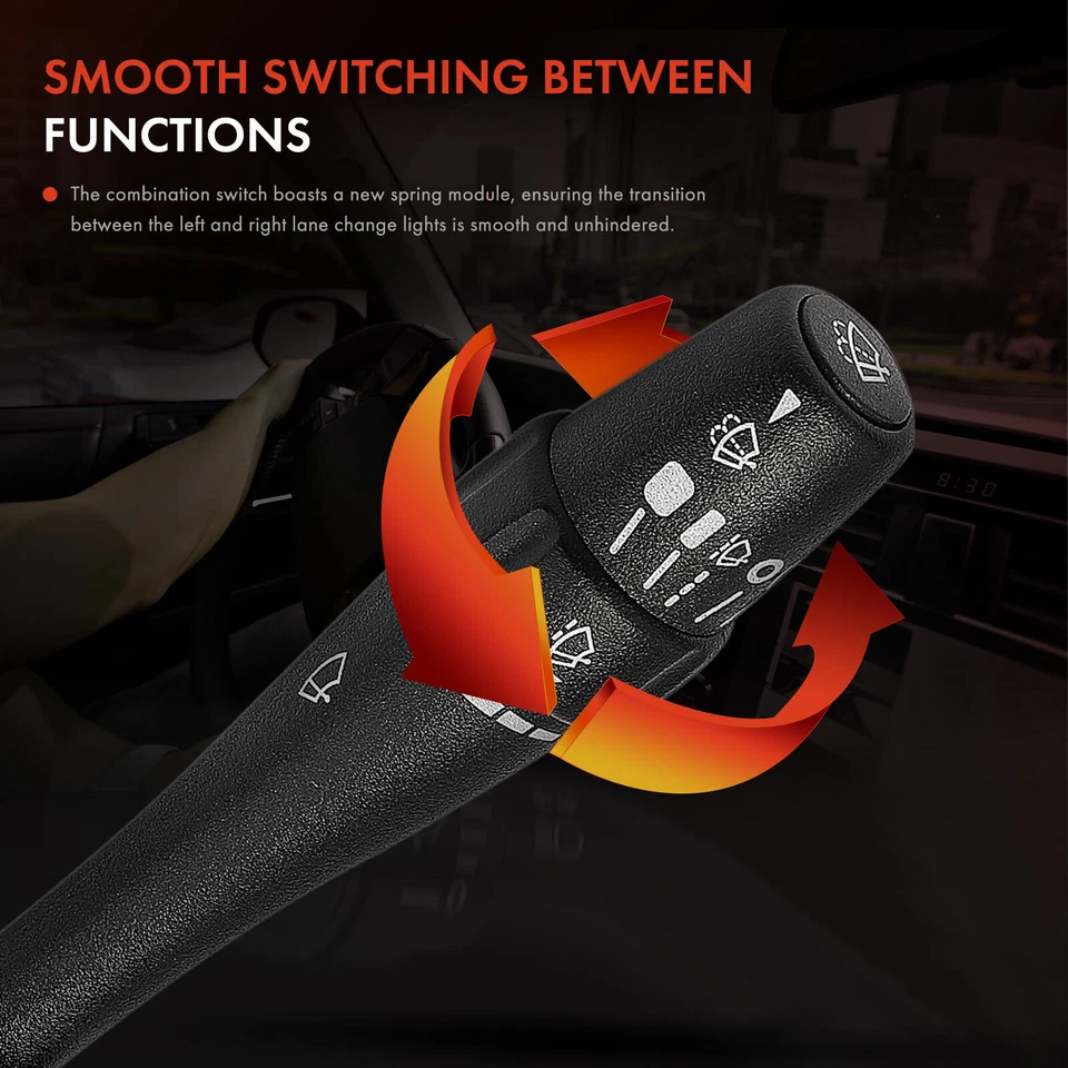 Novo interruptor limpador de para-brisa para Chevrolet Equinox Pontiac Torrent 2007 2008 2009 - Imagem 4 de 4