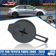 1*Engine Coolant Reservoir Cap 1647123030 For Toyota 14-19 Corolla 06-18 Scion
