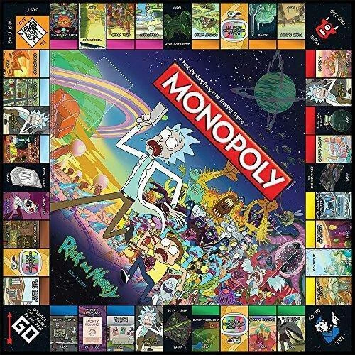 Monopoly Rick and Morty Edition Family Board Game (BRAND NEW) - Image 2 of 4
