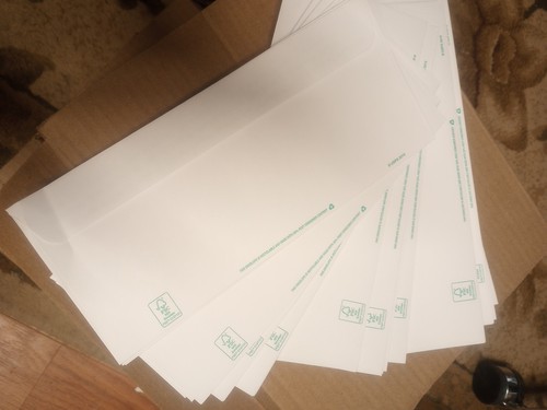 10-Für immer gestempelt #10 "ABZIEHEN UND VERSIEGELN" Umschläge 9,5" x 4,125 "KOSTENLOSER VERSAND" - Bild 2 von 4