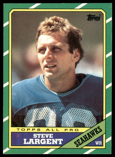 Steve Largent #203 1986 Topps card