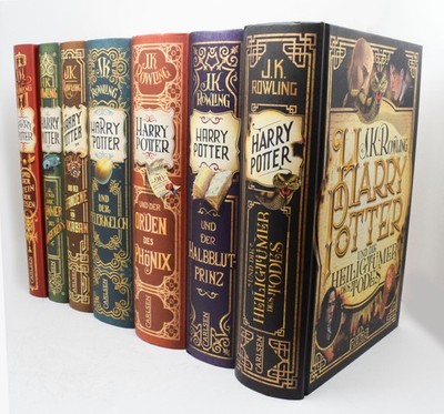 JK Rowling - Harry Potter - Jubiläumsedition Band 1-7 Sonderausgabe | sehr gut