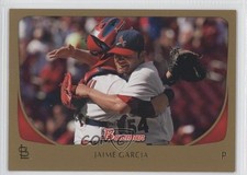 2011 Bowman Gold Jaime Garcia #165 2k3