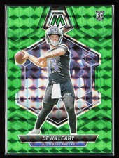 2024 Panini Mosaic #398 Devin Leary Mosaic Green