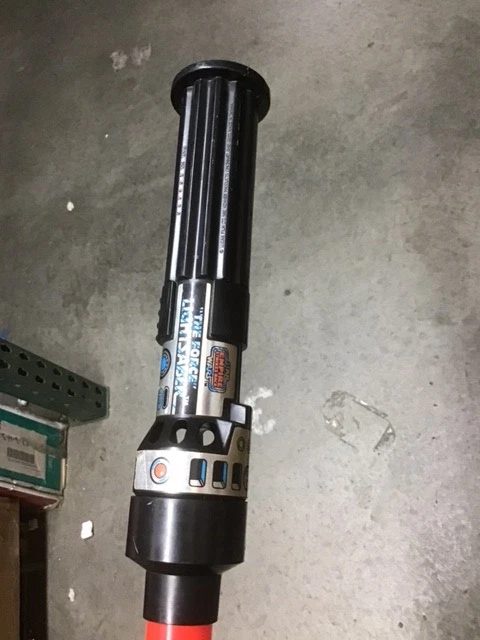 Lote de 12" de colección Kenner Star Wars The Force Lightsaber Princesa Leia Foto 4 de 4