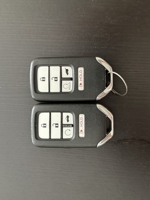 2 of 2016 2017 2018 2019 2020 2021 Honda Smart Remote Car Key Fob USED CONDITION