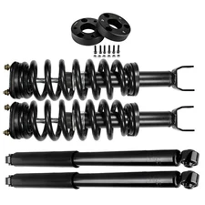 2" Front Leveling Kit & Complete Struts Shocks fits 2006-2008 Dodge Ram 1500 4WD