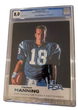 PSA Magazine #21 Peyton Manning Cover Collectors Universe September 2023 CGC 8.0