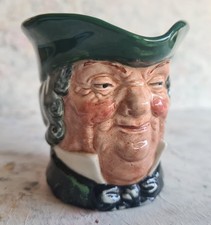 Vintage Royal Doulton "Parson Brown" Character Toby Jug - English Pottery