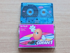 Wentylator CD FUJI 90 Typ I Kaseta audio 1990 Doskonały stan (NM)