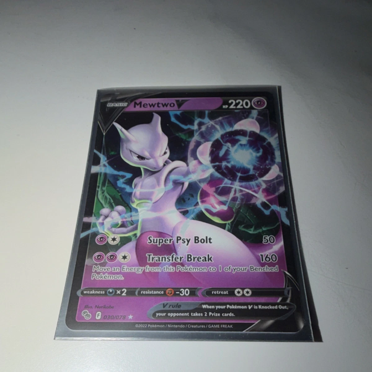 Mewtwo V 030/078 Pokmon GO for sale | eBay