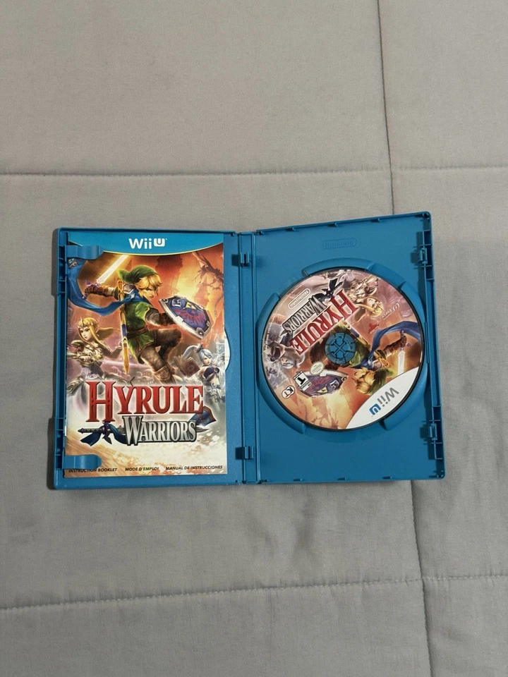 The Legend Of Zelda: Hyrule Warriors (Nintendo Wii U, 2014) COMPLETE CIB TESTED! - Image 3 of 4