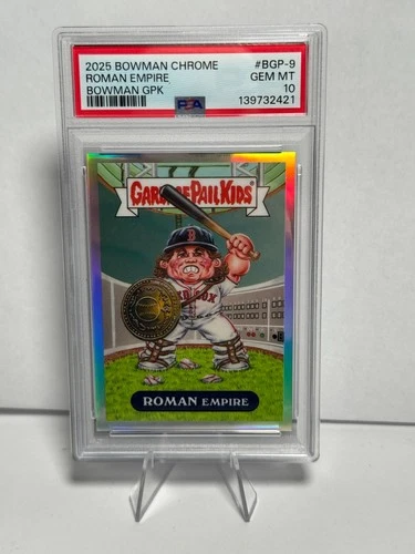 2025 Bowman Chrome Garbage Pail Kids GPK Roman Anthony - PSA 10 GEM MINT