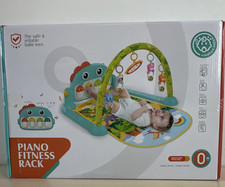Multicolor Detachable Baby Playmat With Piano Activity Gym for Infants