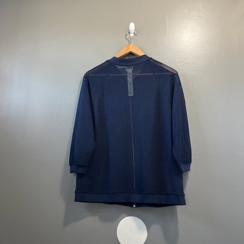 Chico’s Zenergy Mesh Full Zip Jacke Damen 1 M blau 3/4 Arm Taschen - Bild 11 von 13
