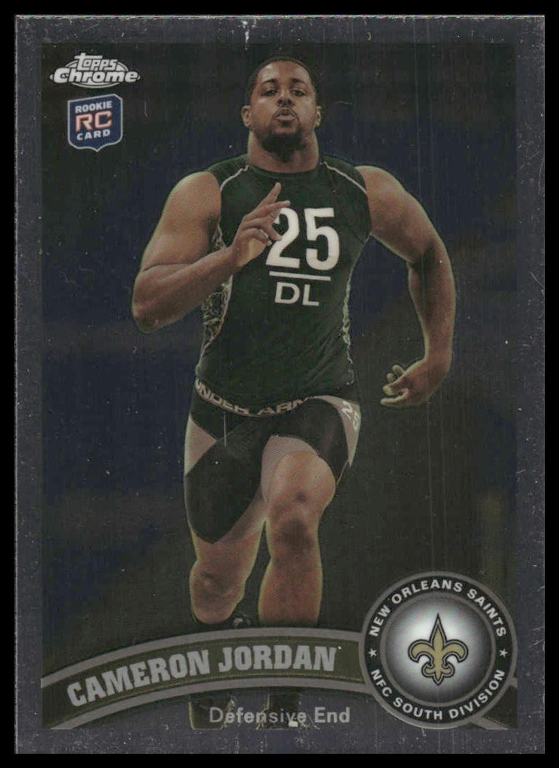 Cameron Jordan Topps Chrome #39 Base