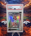 2024 Panini Prizm Bo Nix Rookie Silver Prizm PSA 9 RC Broncos