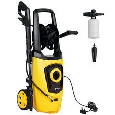 DURHAND Portable Power Washer 1800W, 150 Bar, 510 L/h for Garden, Yellow