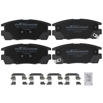 Rear Ceramic Brake Pads for Chevrolet Captiva Sport/Equinox GMC Terrain 2010-17