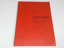 0822 Catalog Only Nissan Cefiro Wagon 1997.6
