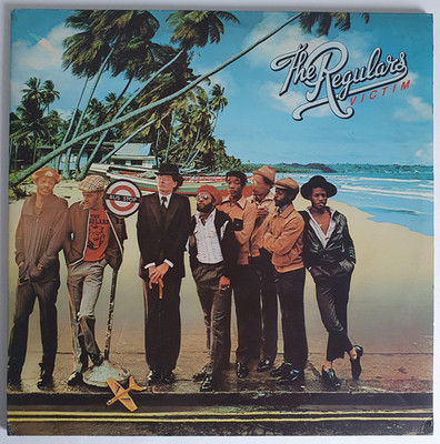 The Regulars   Victim (Doppel Vinyl, 1979) + 12''Maxi, Klappcover, excellent (EX)