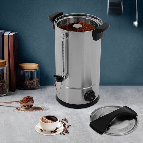 Urna Caffè Commerciale 8L SUS304 Acciaio Inox Dispenser Caffè Scalda Caffè 950W - Foto 1 di 13
